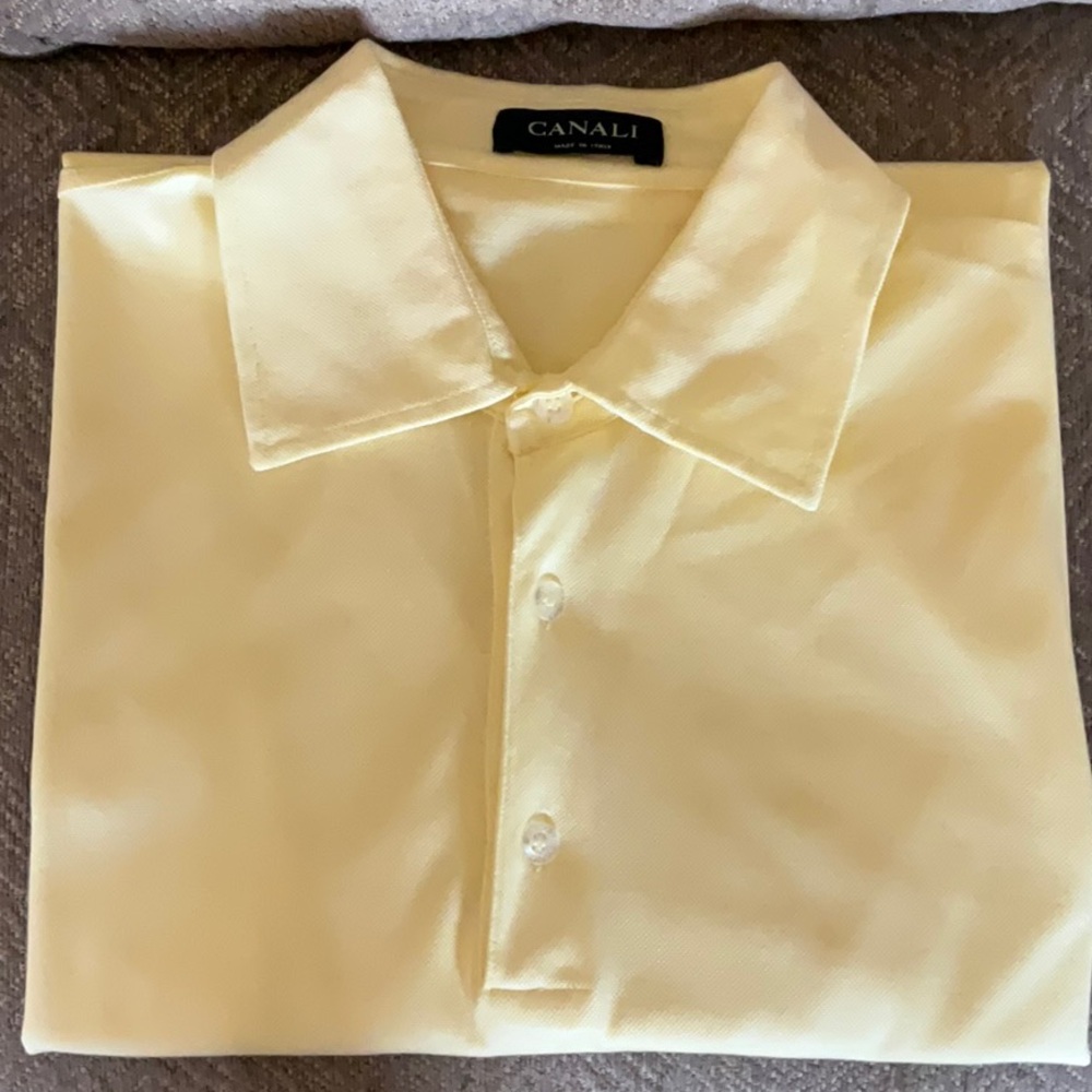 Canali Polo Shirt 100% cotton